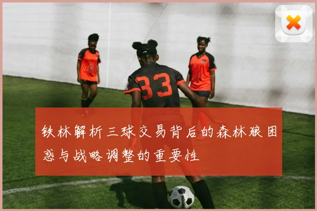 铁林解析三球交易背后的森林狼困惑与战略调整的重要性